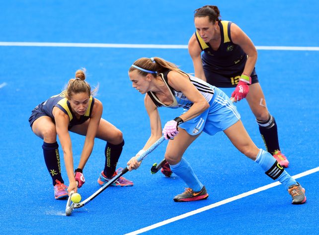 Las Leonas derrotaron a Australia con goles de Barrionuevo y Rebecchi