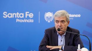 El ministro de Economía de Santa Fe, Walter Agosto.