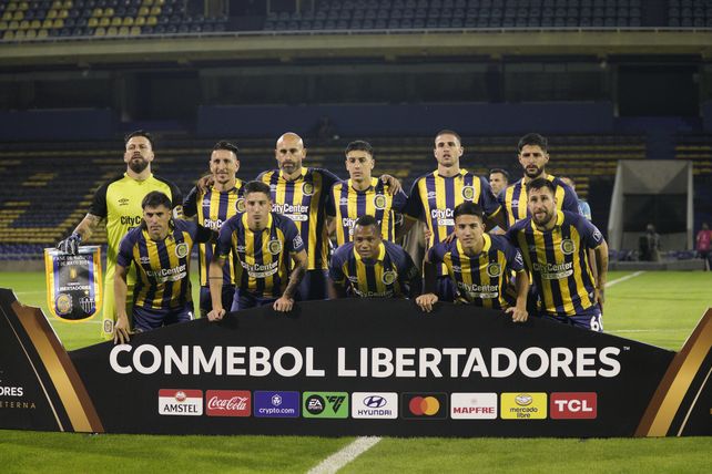 El equipo canalla del último partido de Copa ante Mineiro