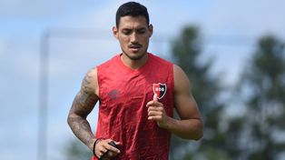 Este miércoles en la práctica de Newells ya estuvo Yonathan Cabral.