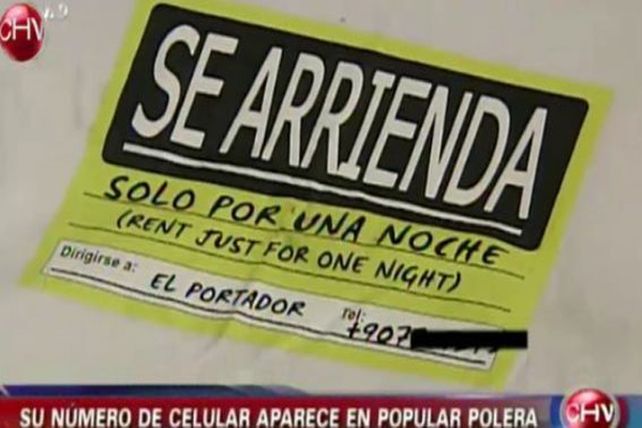 Su celular aparece en la remera de conocida marca de ropa y no dejan de llamarla