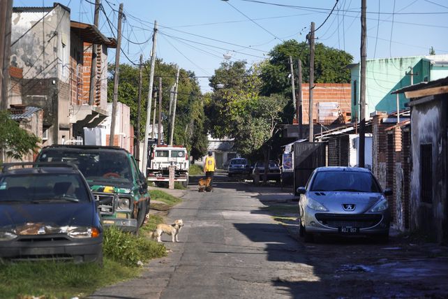 La cortada Lucio V. López donde luego de recibir varios balazos cayó Joel Bulnette.