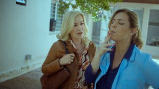 Mercedes Morán y Mercedes Scápola, madre e hija en la vida real.