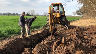 Siguen hoy las excavaciones tras los restos de Paula Perassi