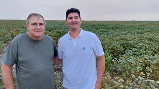 Marcelo Meichtri es productor de la zona de Hernando, Córdoba.