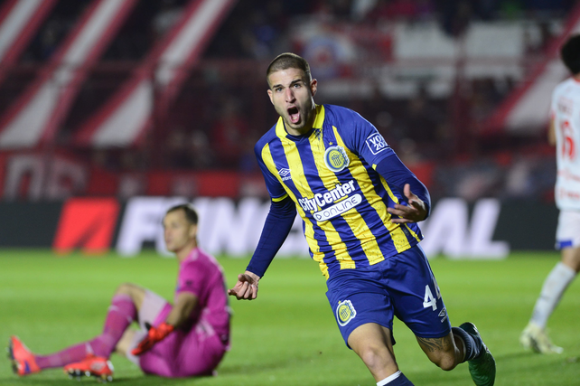 Agustín Módica hizo el primer gol de Central en la Liga Profesional.