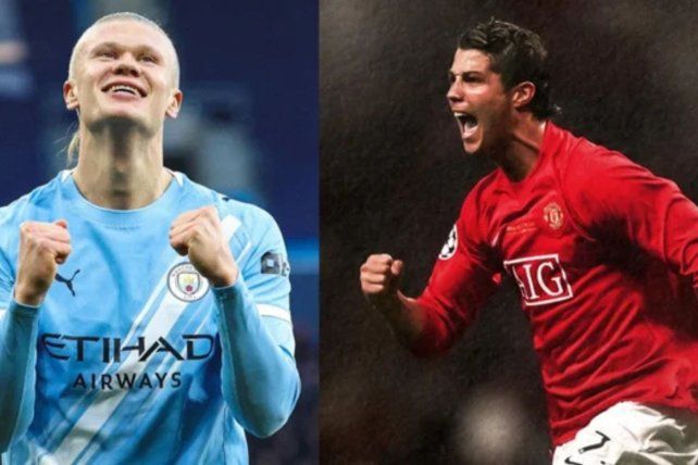 Un número que sacude a la Premier: Haaland igualó a Cristiano Ronaldo