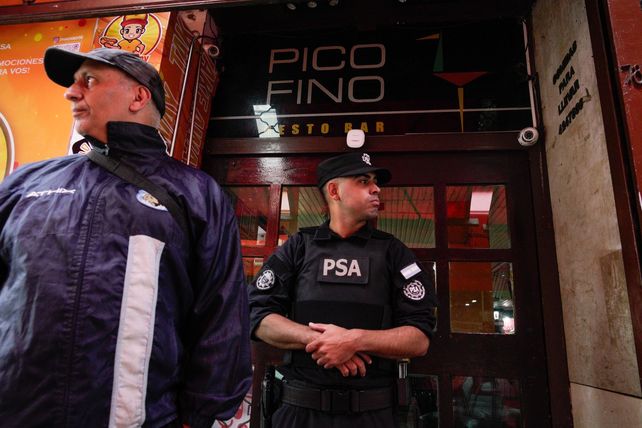 Allanamiento al bar Pico Fino, en pleno microcentro: qué encontraron las fuerzas federales