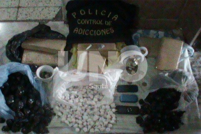 Cayó una pareja que vendía drogas en el barrio Villa del Parque