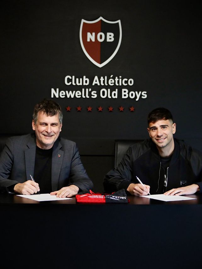 Lautaro Giannetti firmó en Newells y viene a robustecer el funcionamiento de la zaga.&nbsp;