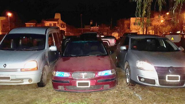 Secuestraron tres autos que pertenecerían a la banda narco del Tavi Celis