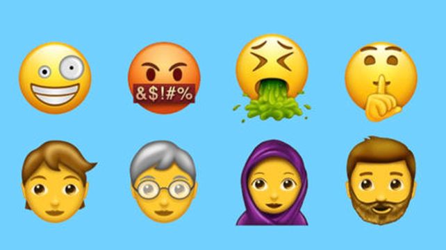 Un bife, duendes, dinosaurios y vampiros dentro de los más de 50 nuevos emojis
