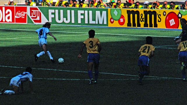 A 30 años de la hazaña de Argentina ante Brasil en Italia 90