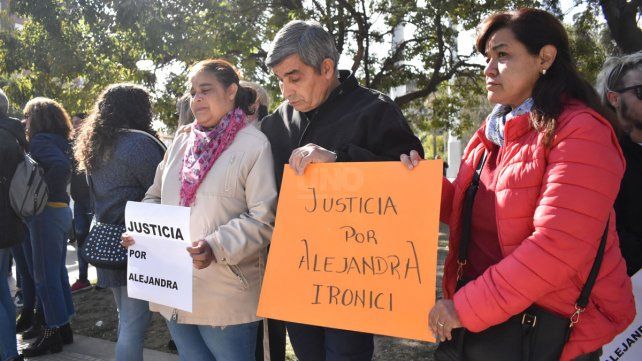 El pedido de justicia de la familia y amigos de Alejandra Ironici tras el crimen