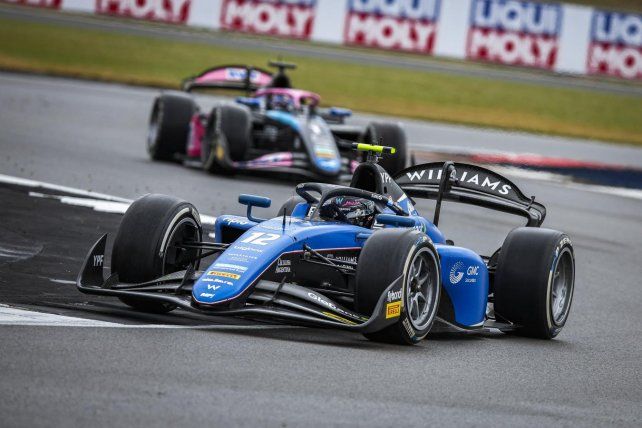 En un fin de semana histórico, Colapinto terminó cuarto en Silverstone