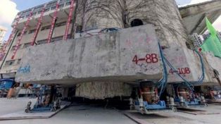 Video: expertos chinos mudan un edificio de valor histórico en lugar de implosionarlo