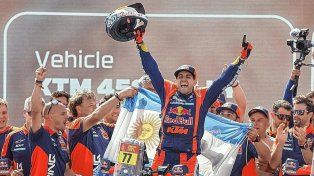 Luciano Benavides se impuso en la definición más apretada en la historia del Dakar