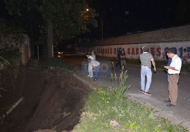 Nuevo desmoronamiento en el Parque Urquiza