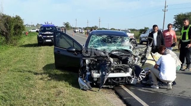 Imágenes del accidente.