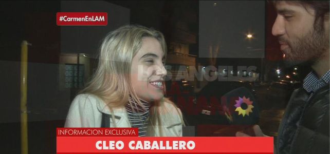 Cleo Caballero confirmó el romance con Federico Bal: Nos amamos