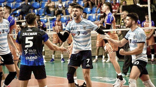 Ciudad Vóley se clasificó a la final del Sudamericano. Ciudad Vóley se clasificó a la final del Sudamericano.