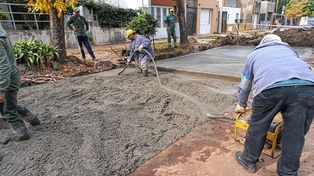 Trabajos de bacheo
