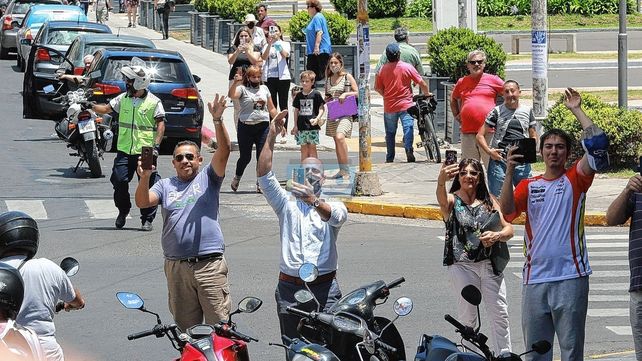Galería: así fue el recibimiento a Mariano Werner en Paraná