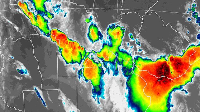 SMN renueva alerta meteorológico por tormentas fuertes
