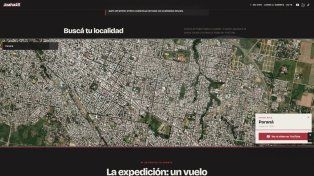 Un argentino creó un simulador de vuelo y ya documentó 121 localidades de Entre Ríos
