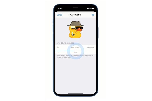 Telegram ahora ofrece la función de autoeliminar mensajes en todos los chats