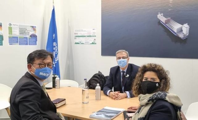 La FNGA se reunió con la Organización Marítima Internacional