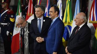 Imagenes de la Cumbre del Mercosur en Santa Fe.