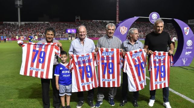 Unión homenajeó a los subcampeones de 1979