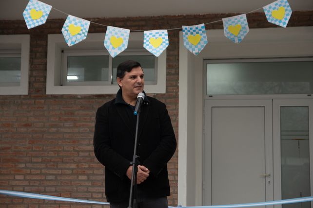 Se realizó la inauguración de dos nuevas aulas en la Escuela N° 229 de Roldán