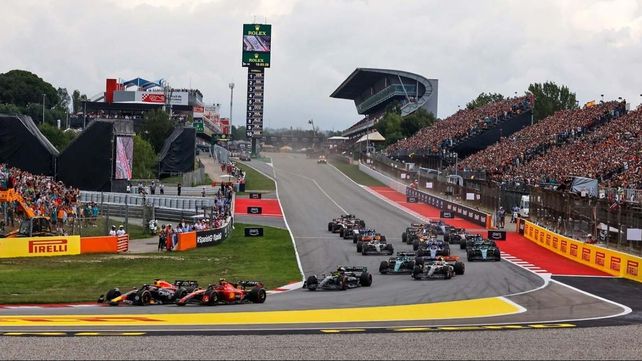 La carrera de Barcelona dejó algunas polemicas con lo que trascendió en la TV inglesa.