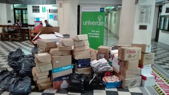Comienza la campaña de reciclado de papel en la UNL