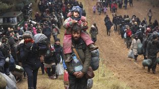 En imágenes: crisis migratoria en la frontera de Polonia y Bielorrusia