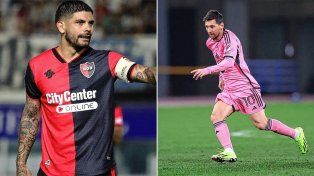 Éver Banega desea que Messi se ponga la camiseta de Newells.