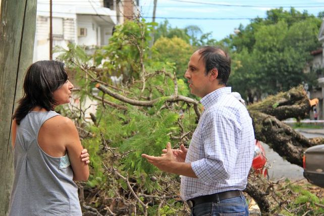 Municipio y Provincia coordinan acciones para normalizar la situación ante el temporal