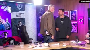 Juan Grabois y Jorge Rial vivieron un tenso momento
