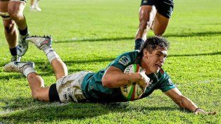Lautaro Cipriani aportó un try en la victoria de Dogos XV.