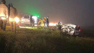 Tragedia vial en la Ruta 12: una persona falleció tras un fuerte impacto