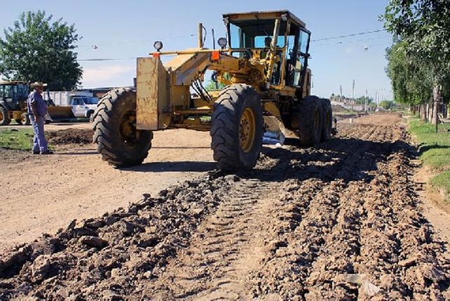 El Municipio avanza con las tareas de pavimentación en Punta Norte