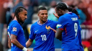 Francia le ganó a Alemania y se metió en el podio de la Nations League