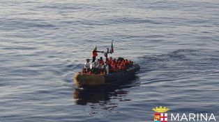 La marina italiana rescató a 4.500 migrantes en un día