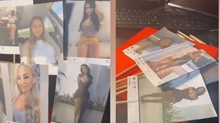 Le regala a su marido las fotos impresas de mujeres a las que dio me gusta en Instagram