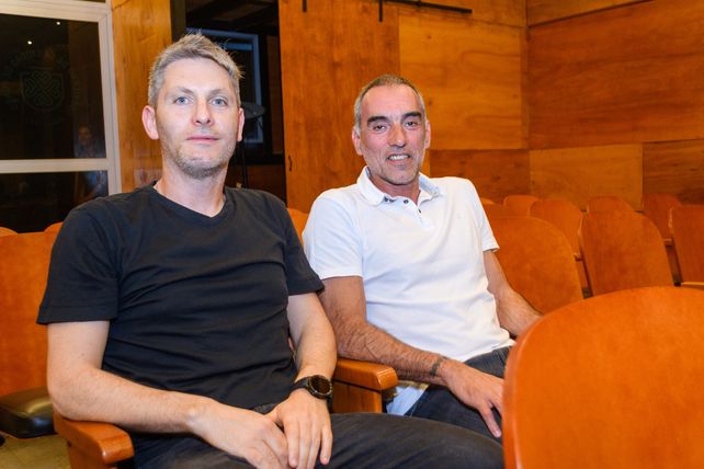 Pablo Iussig y Diego Lapagessi.  