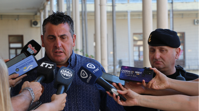 El director de Eventos Masivos del Ministerio de Justicia y Seguridad
