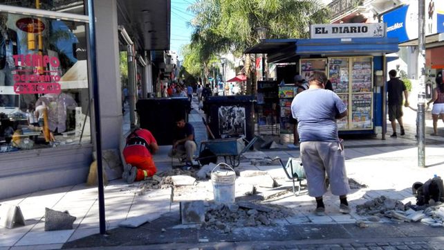 Mantenimiento. Los desagües también presentan inconvenientes.