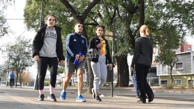 Martes gris en la ciudad de Santa Fe